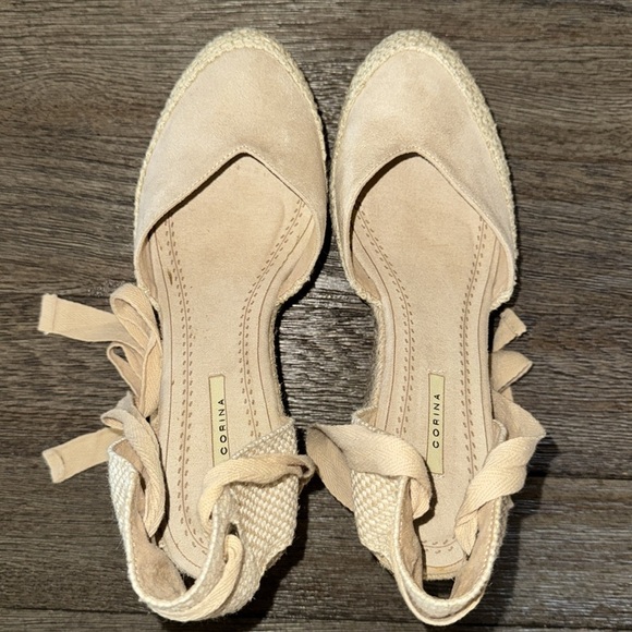 Corina Espadrille Wrap Platform Wedge Natural - Picture 5 of 8